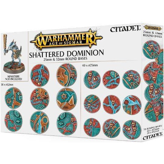 Citadel Shattered Dominion Round Bases 25 & 32mm