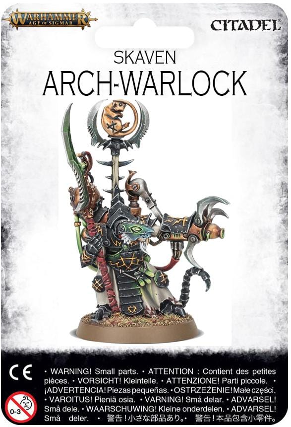 Skaven Arch-Warlock (Metal) ( 6094-MW )