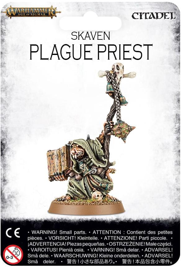 Skaven Plague Priest ( 6074-W )