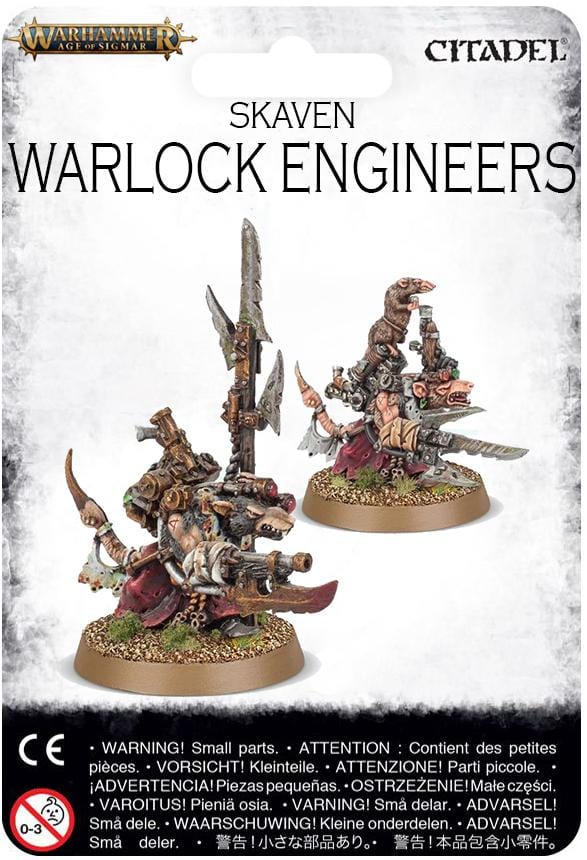 Skaven Warlock Engineers (Metal) ( 6098-MW )