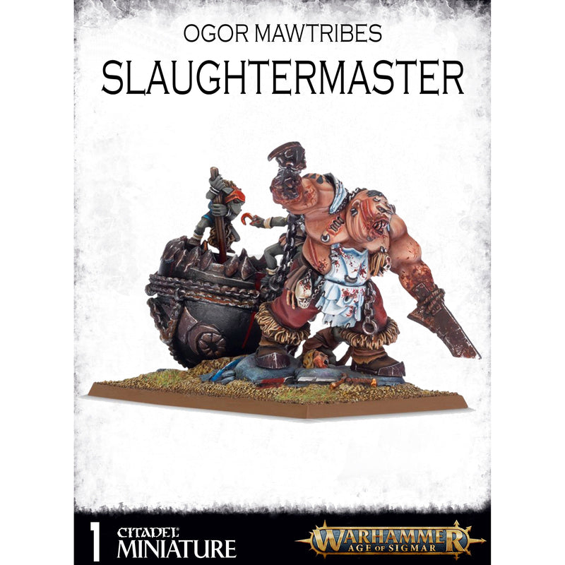 Ogor Mawtribe Slaughtermaster (Skrag the Slaughterer) ( 3017-W ) - Used