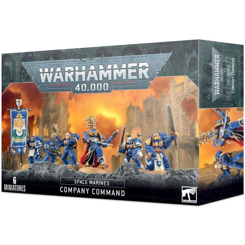Space Marines Company Command ( 48-51 ) - Used