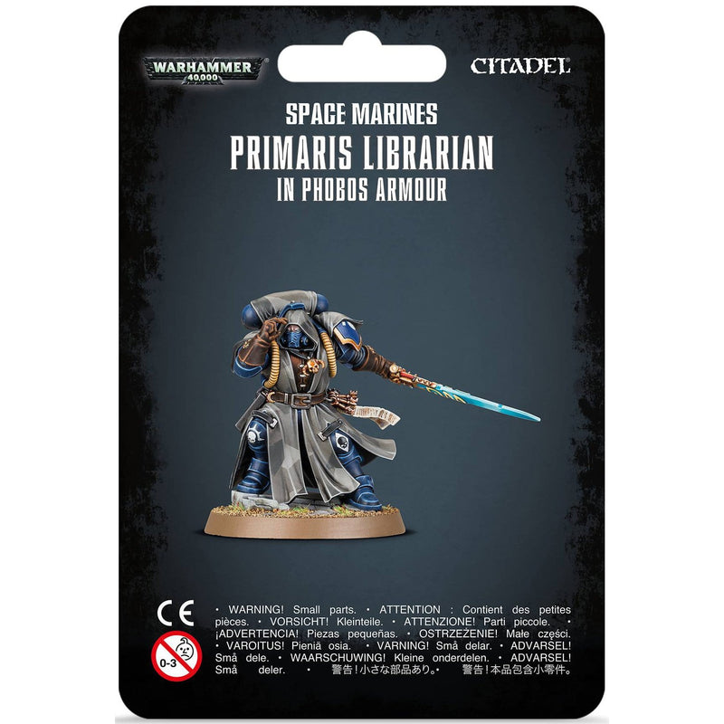 Space Marines Primaris Librarian in Phobos Armour ( 48-67 ) - Used