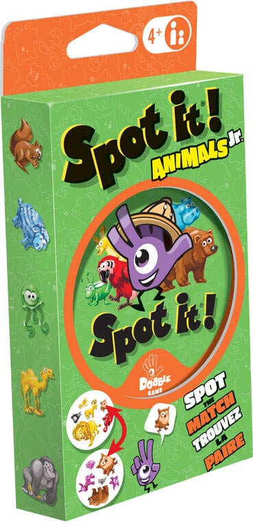 Spot It! Animals Jr