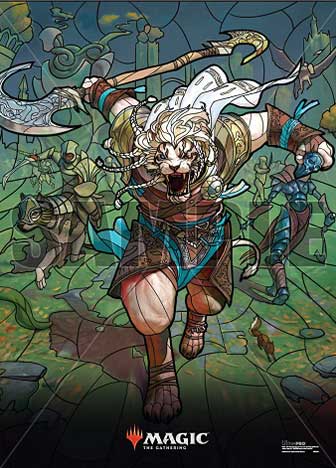 Wall scroll - Stained Glass Ajani