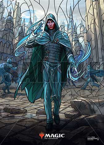 Wall scroll - Stained Glass Jace