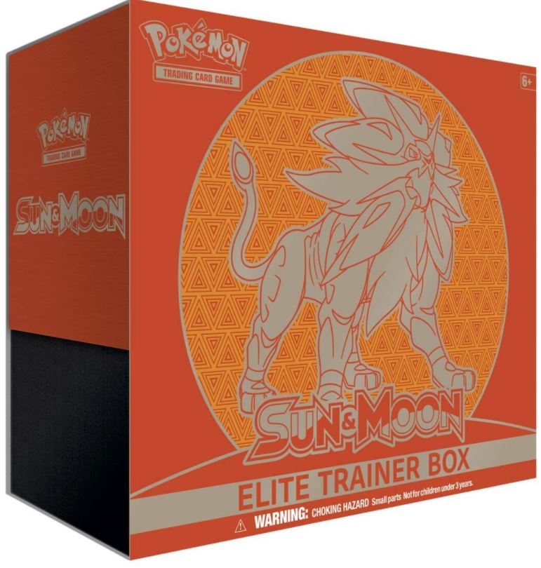 Pokemon Elite Trainer Box - Sun & Moon (Solgaleo)