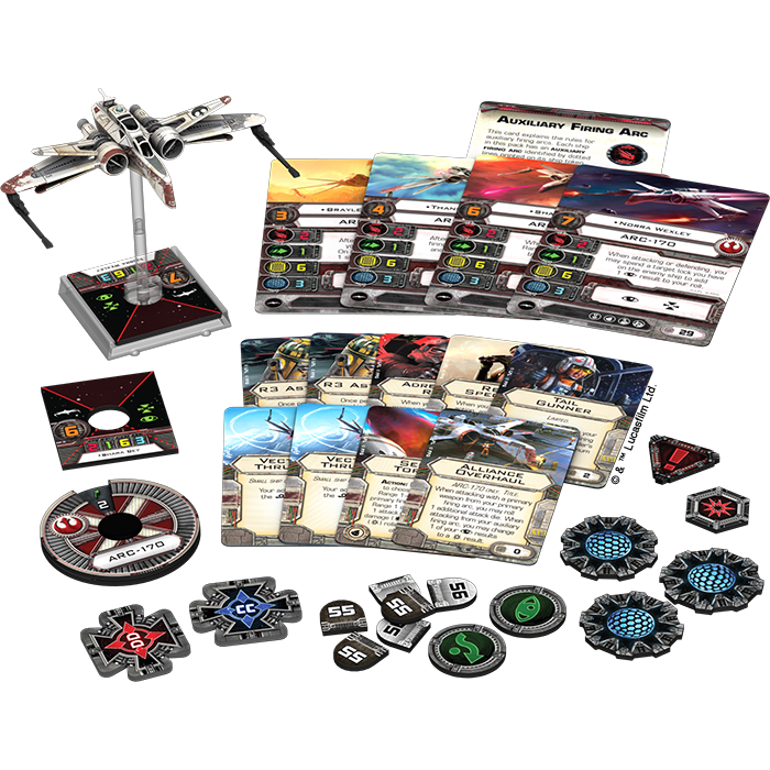 V1 Star Wars X-Wing - ARC-170 Expansion Pack ( SWX53 ) - Used