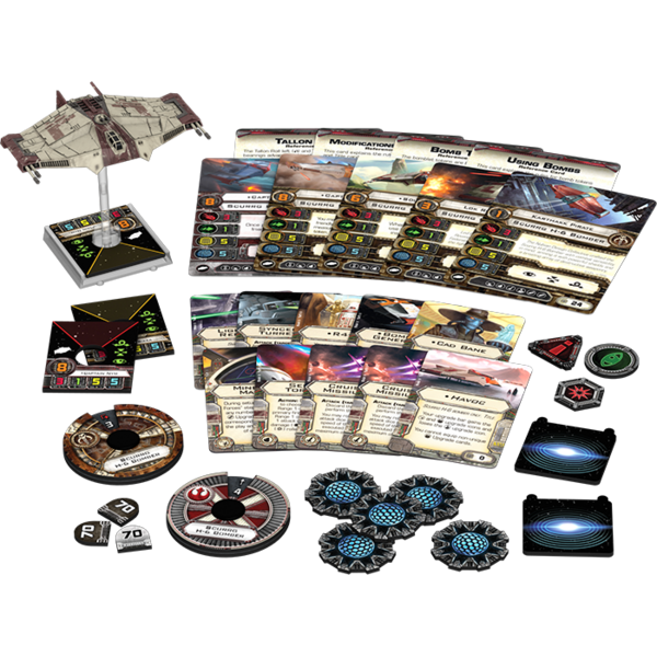 V1 Star Wars X-Wing - Scurrg H-6 Bomber Expansion Pack ( SWX65 ) - Used
