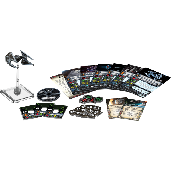 V1 Star Wars X-Wing - TIE Interceptor Expansion Pack ( SWX09 ) - Used