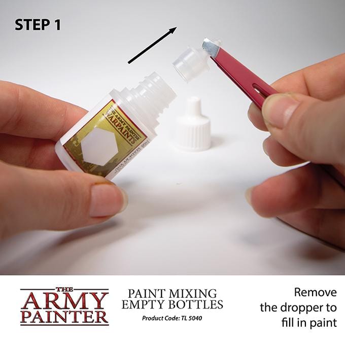 Army Painter Paint Mixing Empty Bottles (TL5040)
