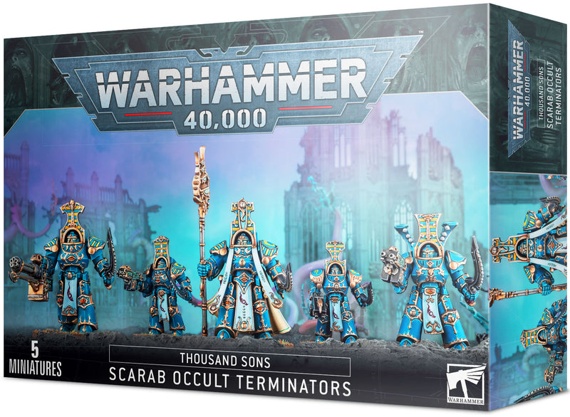 Thousand Sons Scarab Occult Terminators ( 43-36 ) - Used