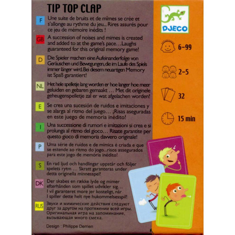 Tip top clap