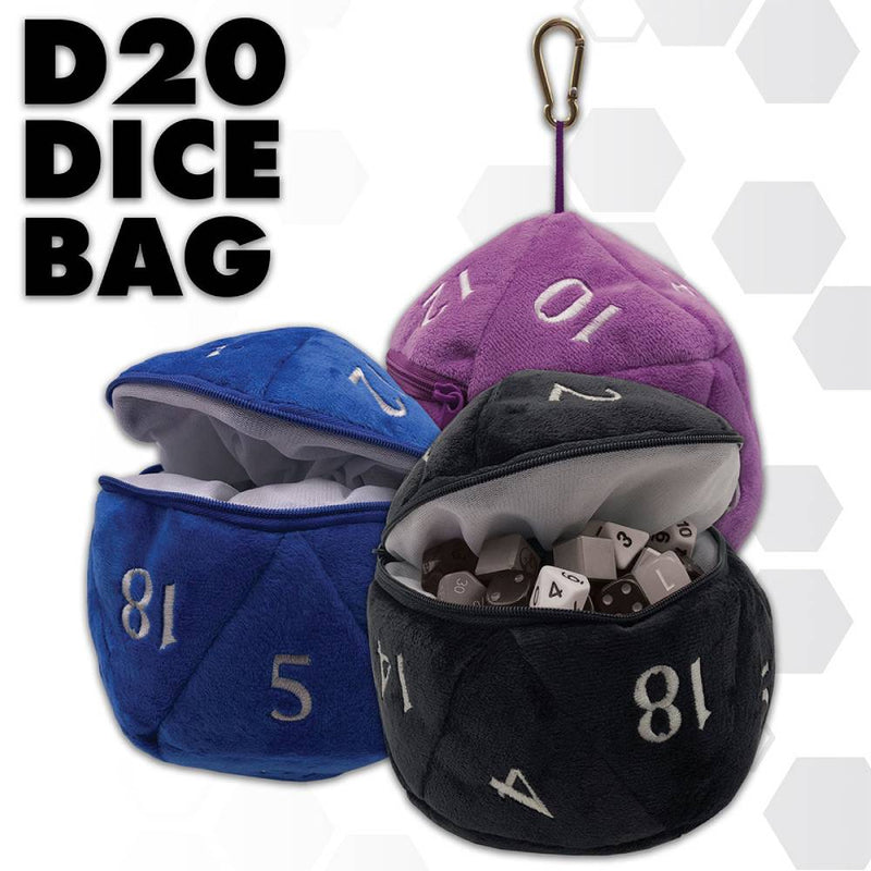 UP D20 Plush Dice Bag