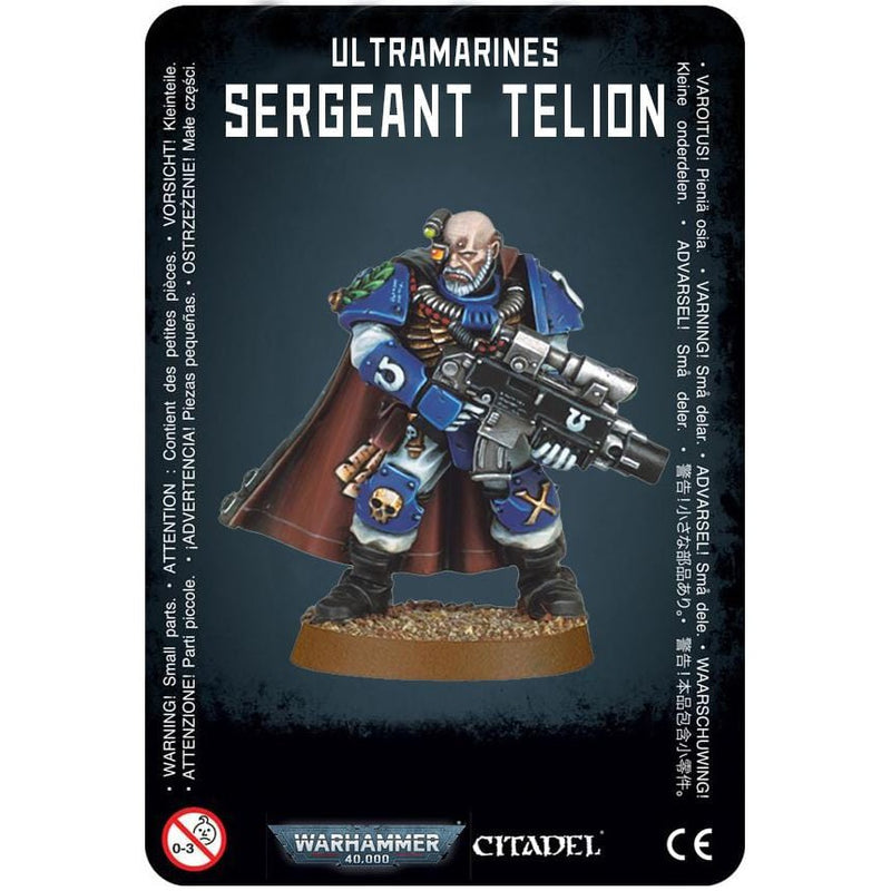 Space Marines Scout Sergeant Telion ( 1039-W ) - Used