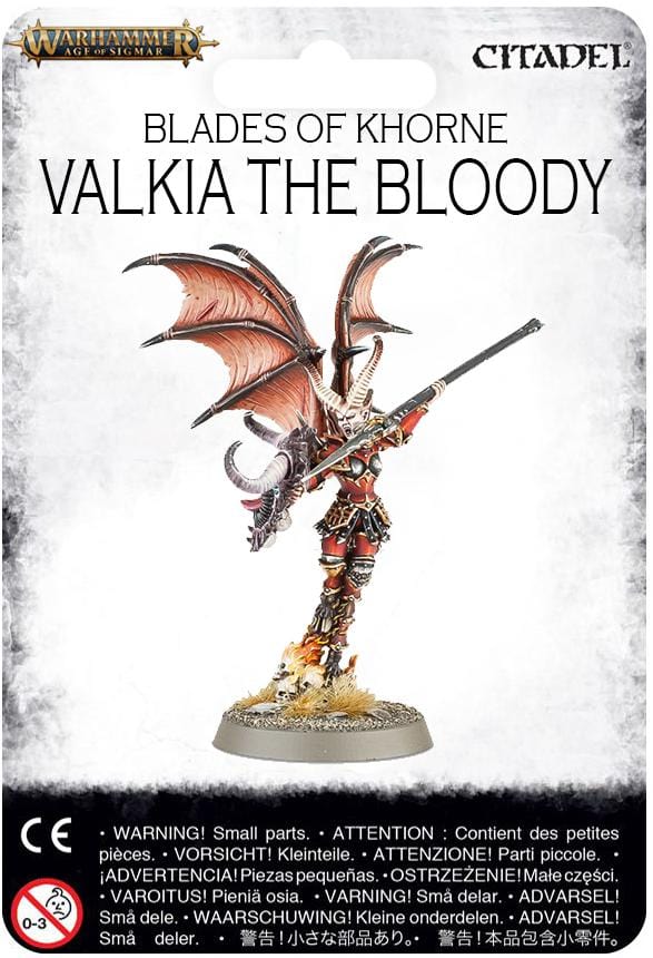 Khorne Bloodbound Valkia the Bloody ( 1039-W )