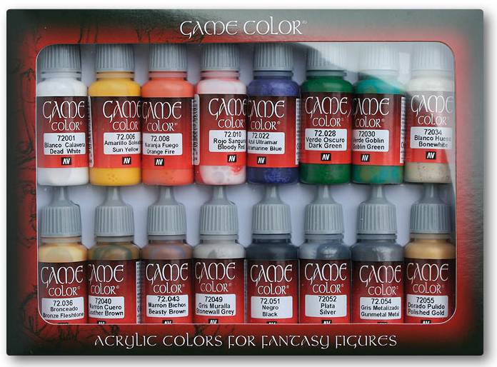 Vallejo Box Set - Game Color Introduction - Val72299