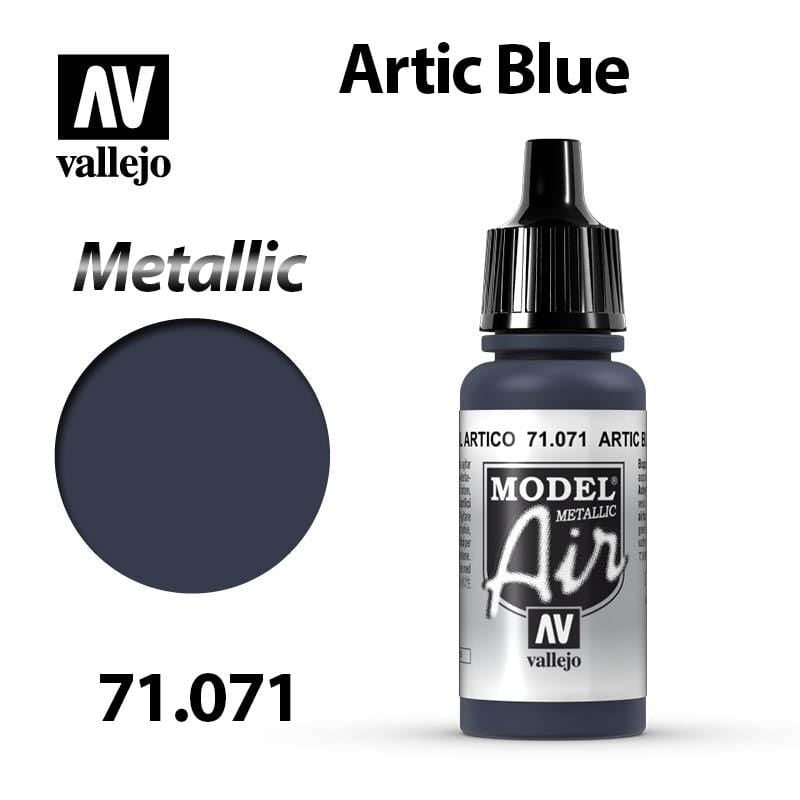 Vallejo Model Air - Arctic Blue (Metallic) 17ml - Val71071