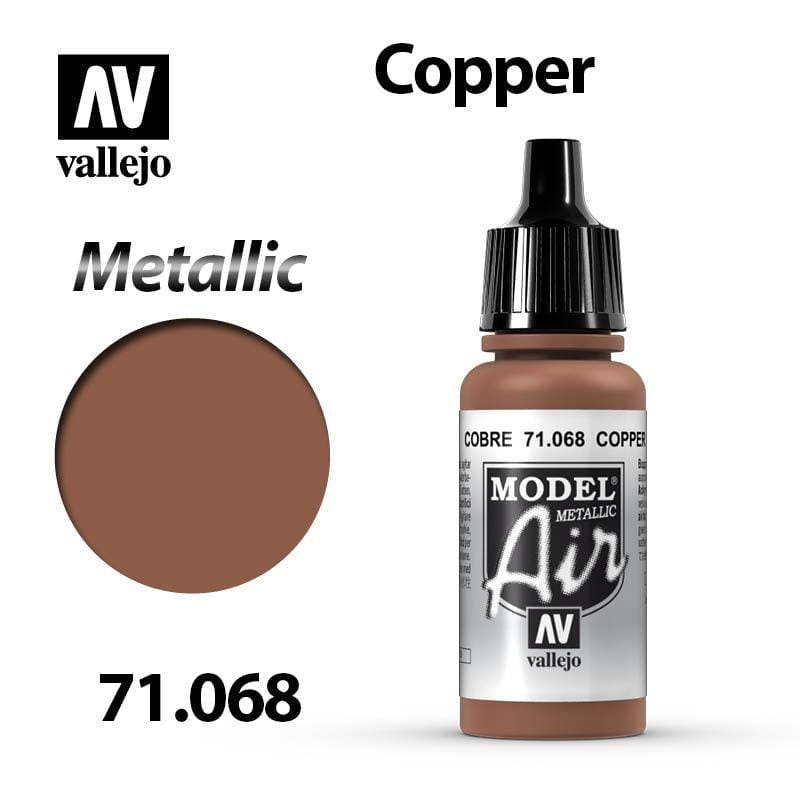 Vallejo Model Air - Copper (Metallic) 17ml - Val71068