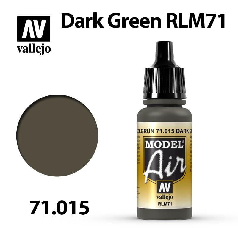 Vallejo Model Air - Dark Green RLM71 17ml - Val71015