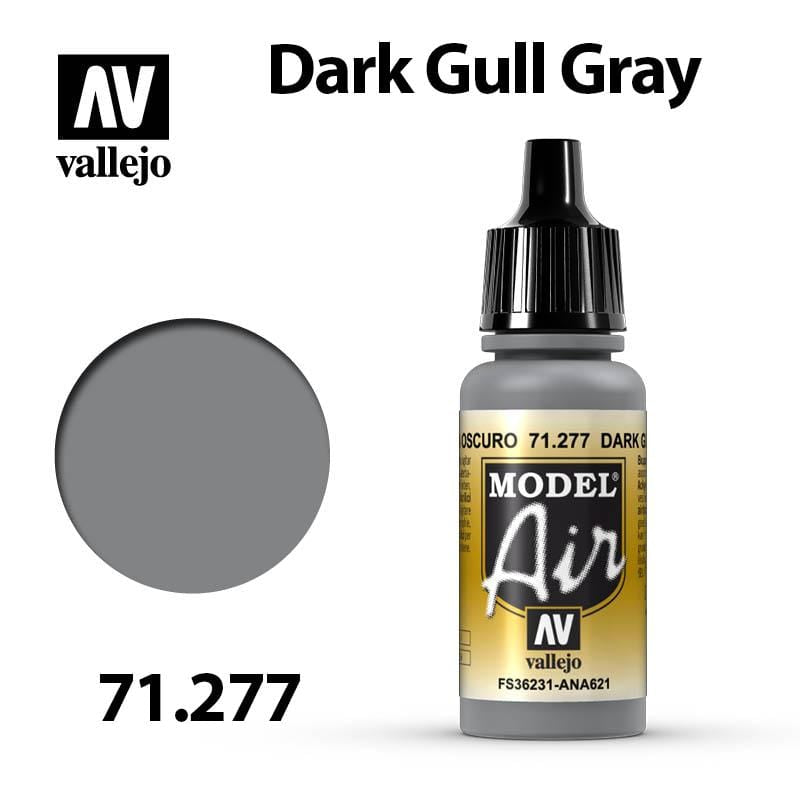 Vallejo Model Air - Dark Gull Gray 17ml - Val71277