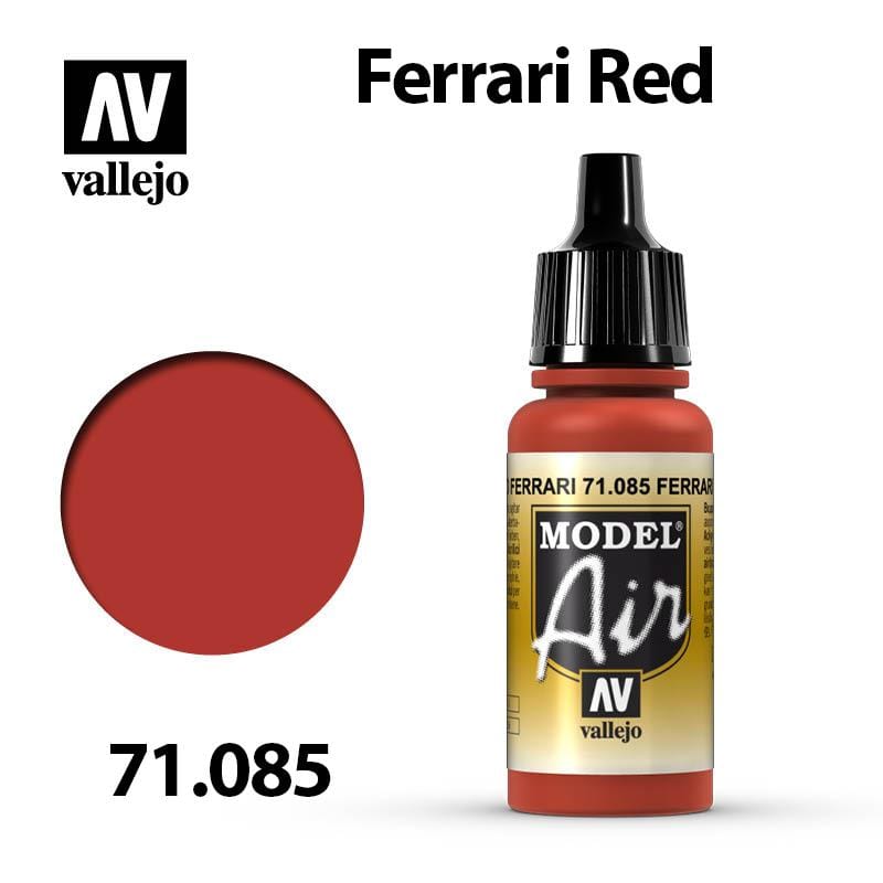Vallejo Model Air - Ferrari Red 17ml - Val71085