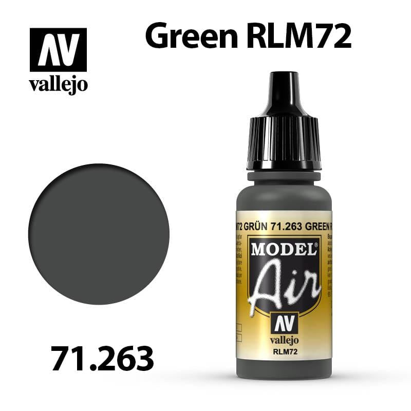 Vallejo Model Air - Green RLM72 17ml - Val71263