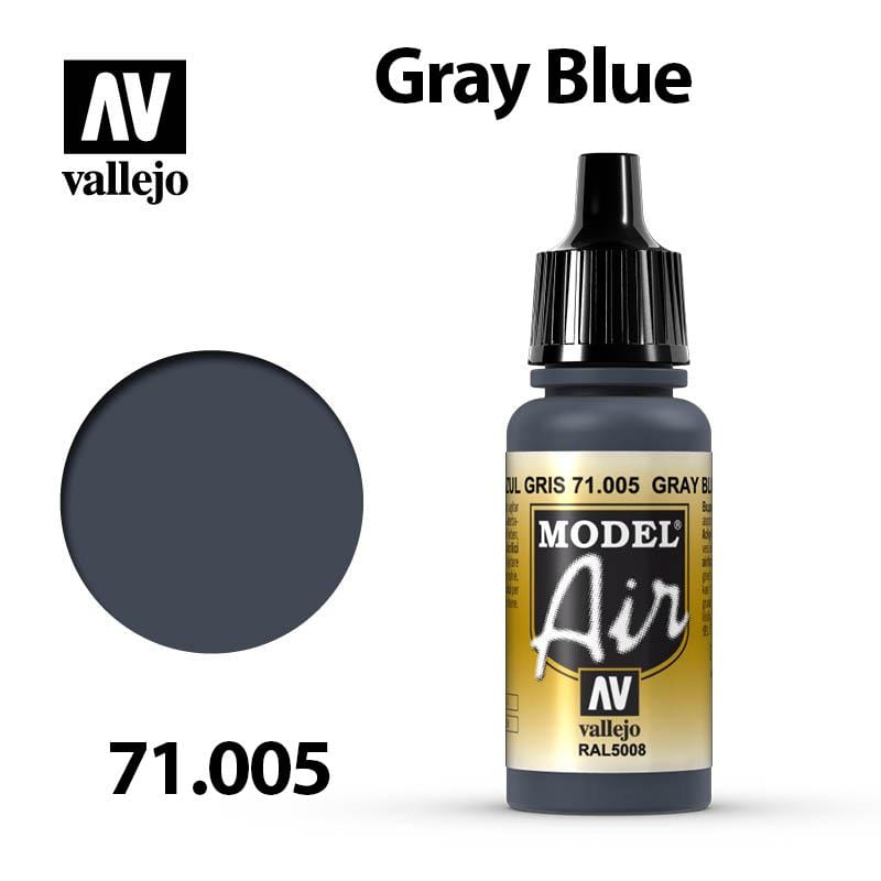 Vallejo Model Air - Grey Blue 17ml - Val71005