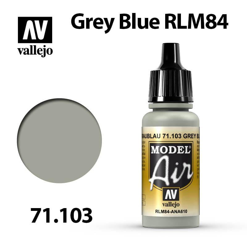 Vallejo Model Air - Grey Blue RLM84 17ml - Val71103