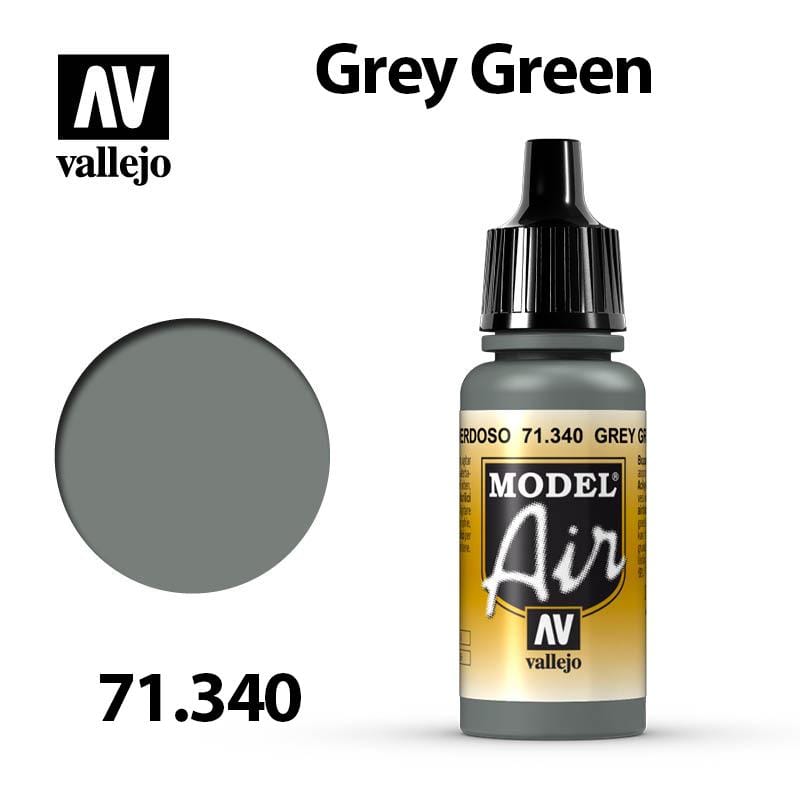 Vallejo Model Air - Grey Green 17ml - Val71340