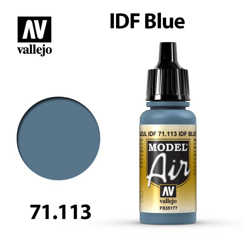 Vallejo Model Air - IDF Blue 17ml - Val71113