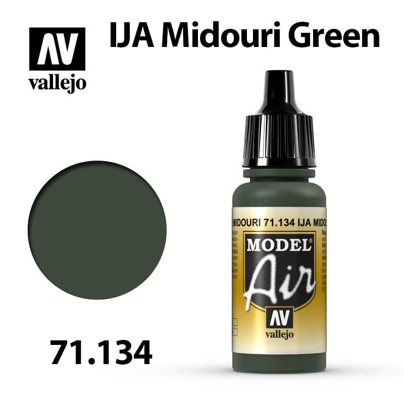 Vallejo Model Air - IJA Midouri Green 17ml - Val71134