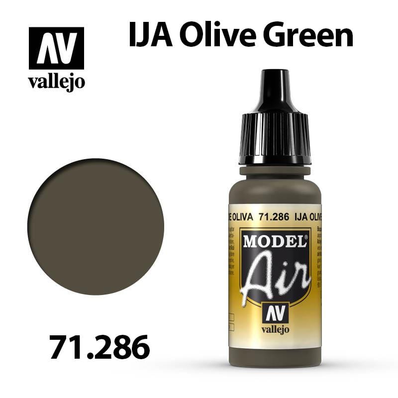 Vallejo Model Air - IJA Olive Green 17ml - Val71286