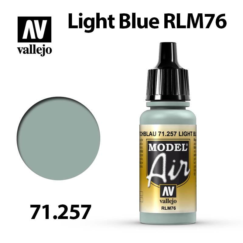 Vallejo Model Air - Light Blue RLM76 17ml - Val71257