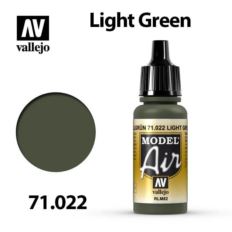 Vallejo Model Air - Light Green RLM82 17ml - Val71022