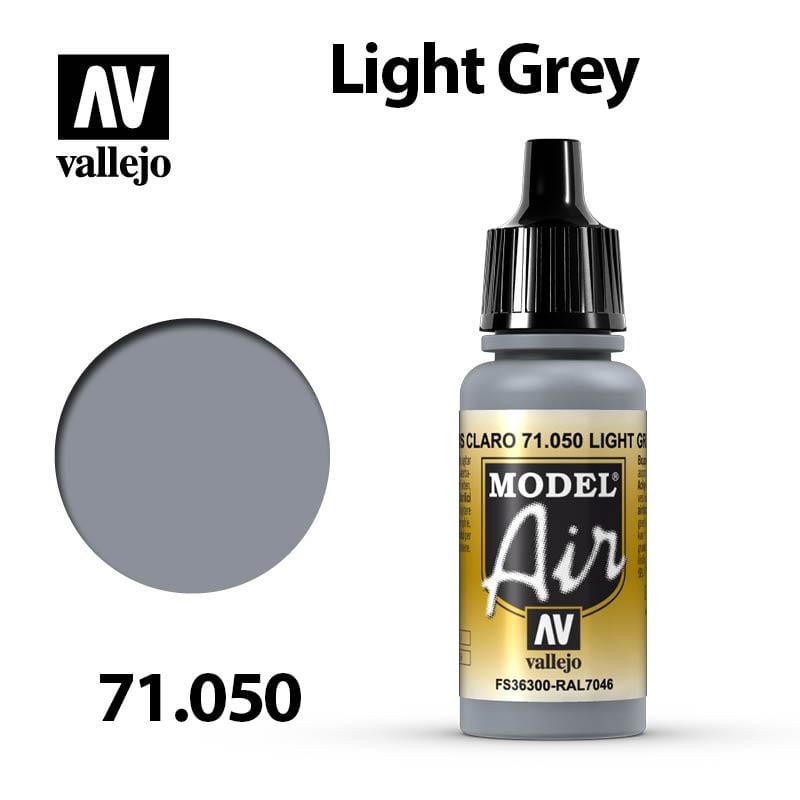 Vallejo Model Air - Light Grey 17ml - Val71050