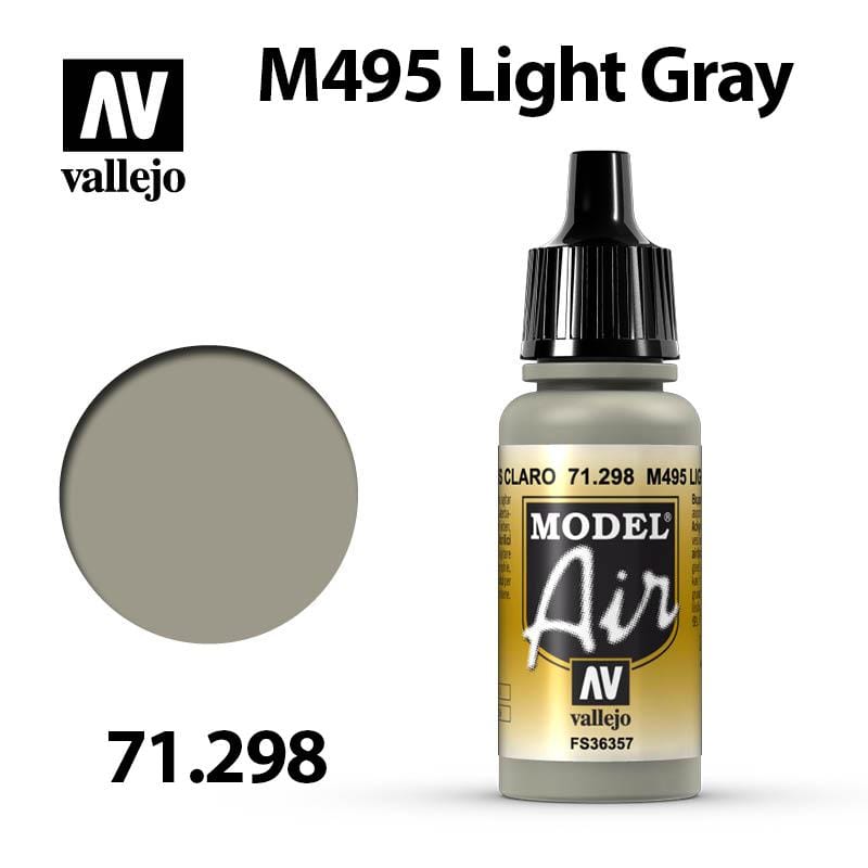 Vallejo Model Air - M495 Light Gray 17ml - Val71298