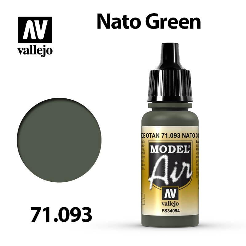 Vallejo Model Air - Nato Green 17ml - Val71093