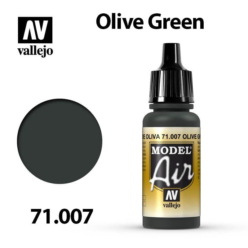 Vallejo Model Air - Olive Green 17ml - Val71007