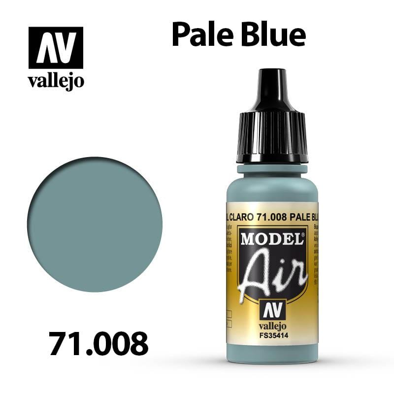 Vallejo Model Air - Pale Blue 17ml - Val71008