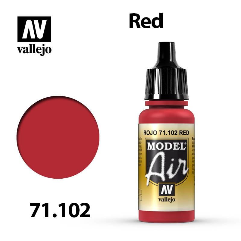 Vallejo Model Air - Red 17ml - Val71102