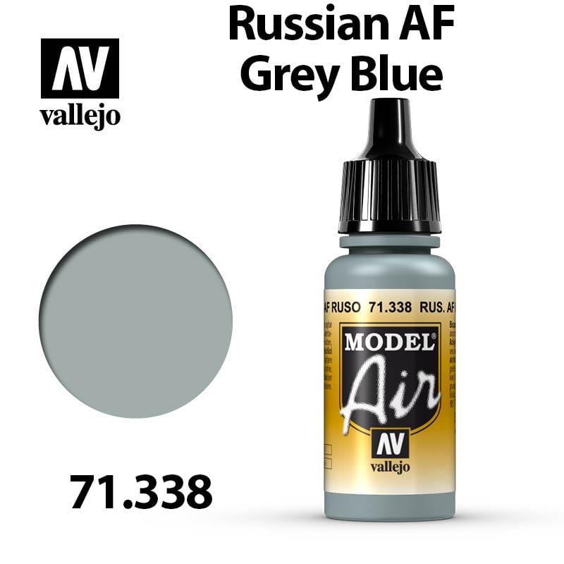 Vallejo Model Air - Russian AF Grey Blue 17ml - Val71338