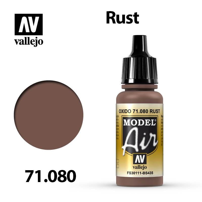 Vallejo Model Air - Rust 17ml - Val71080