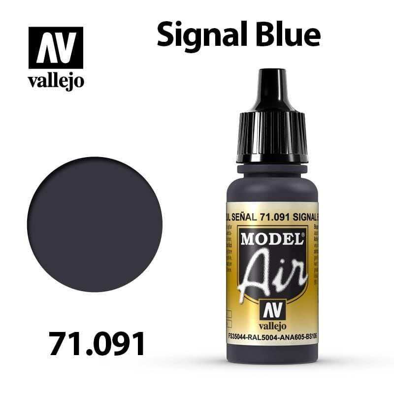 Vallejo Model Air - Signal Blue 17ml - Val71091