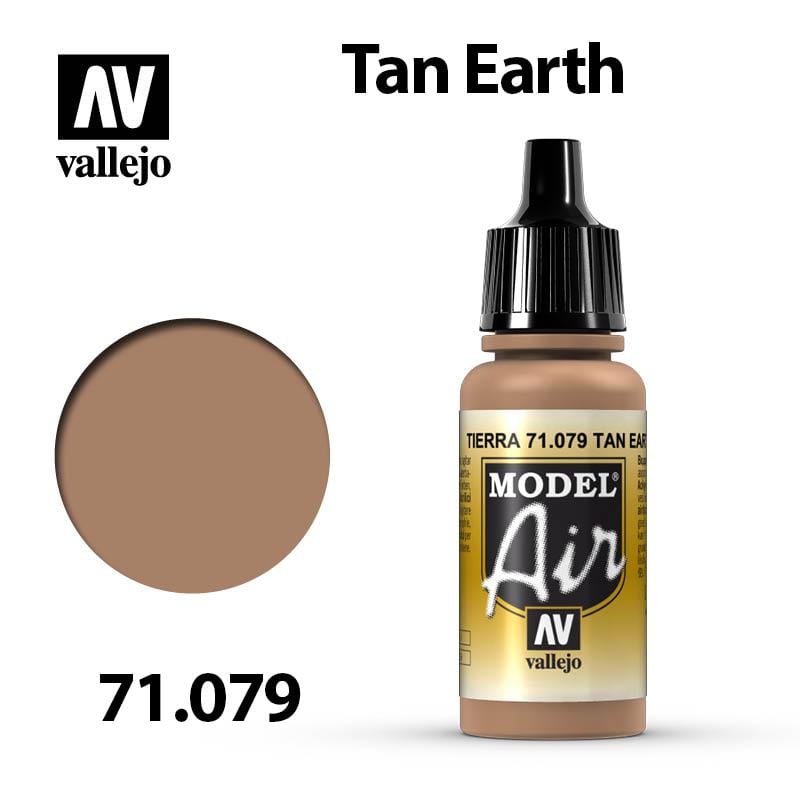 Vallejo Model Air - Tan Earth 17ml - Val71079