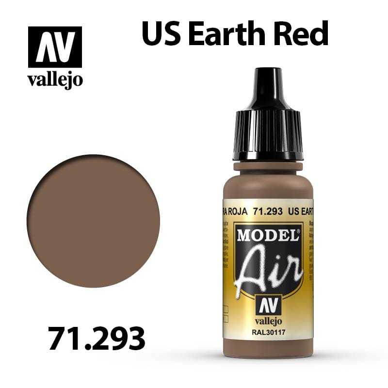 Vallejo Model Air - US Earth Red 17ml - Val71293