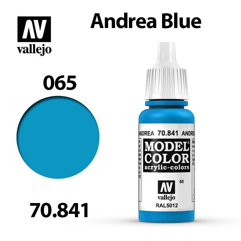 Vallejo Model Color - Andrea Blue 17ml - Val70841 (065)