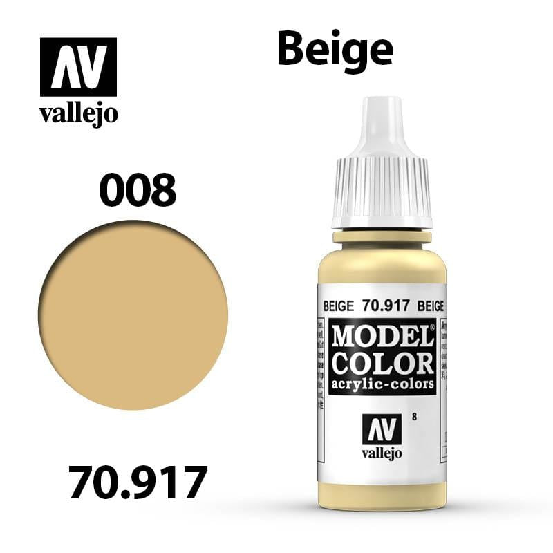 Vallejo Model Color - Beige 17ml - Val70917 (008)