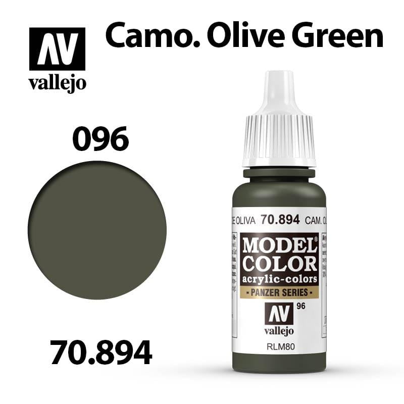 Vallejo Model Color - Camouflage Olive Green 17ml - Val70894 (096)
