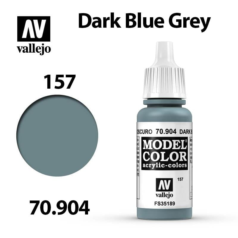 Vallejo Model Color - Dark Blue Grey 17ml - Val70904 (157)